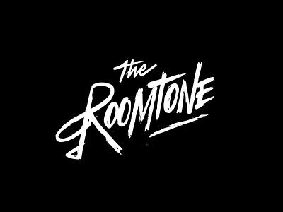 The Roomtone branding calligraphy design graphicdesign handlettering handmadefont illustration lettering logo logotype typography