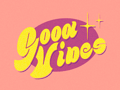 Good Vibes calligraphy design graphicdesign handlettering handmadefont illustration lettering typography