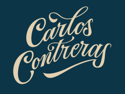 Carlos Contreras branding calligraphy design graphicdesign handletter handlettering handmadefont lettering letters logotype type typography vector