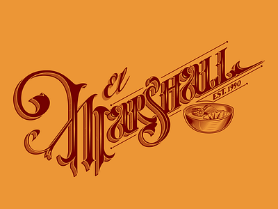 El Marshall branding calligraphy design graphicdesign handletter handlettering handmadefont illustration lettering lettering art letters type typography vector