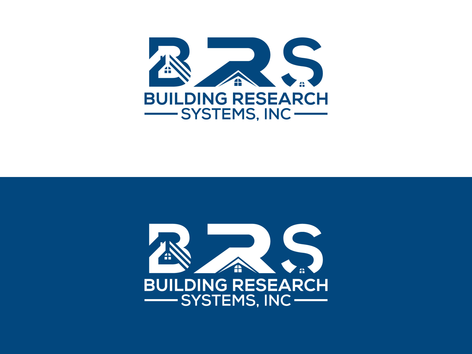 Brs letter logo creative design with graphic Vector Image