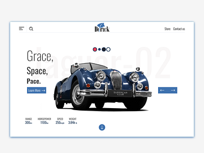 Car Landing Page