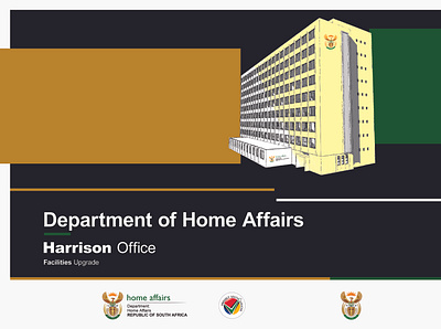 Booklet Cover Design for the Department of Home Affairs book cover booklet cover cover design