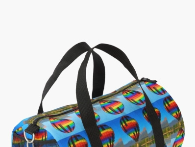 work 56099244 duffle bag design illustration