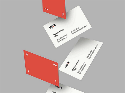 Network Package: Epix Rebrand brand branding business card identity identity system motion graphics network package network rebrand