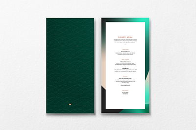 Emerald by Emirates in flight menu brand branding emboss emboss design gold foil graphic design identity design identity system logo menu menu card menu design print typography