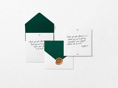 Emerald by Emirates Notecard brand branding graphic design identity identity design identity system logo notecard notecard design print rebrand type type design typography visual identity wax seal