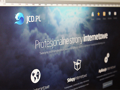 WIP - new jcd.pl design jcd ui ux web