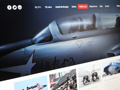 Legendy lotnictwa air jet plane planes ui ux web webdesin