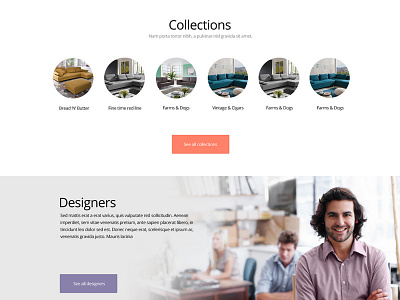 Twenty1 furniture ui ux web webdesign