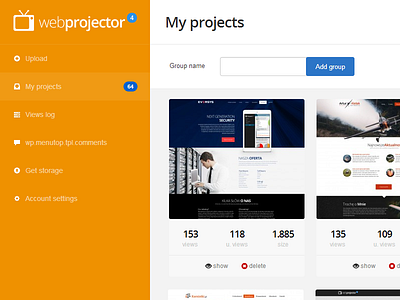 webprojector.org ui ux web webdesign