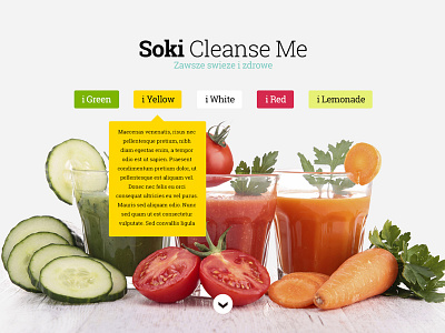 Cleanse ui ux web webdesign