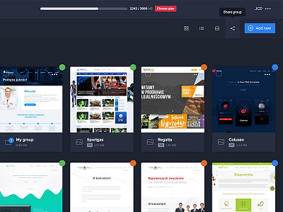 New dashboard - symu.co design symu ui ux web webdesign