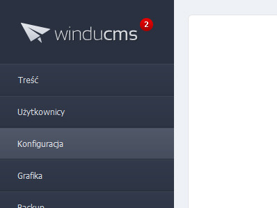 WinduCMS 2 Menu csm design interface jcd menu ui web windu