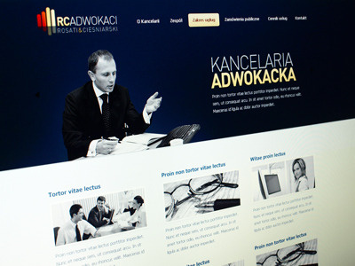 Law office design jcd law web webdesign wysoko