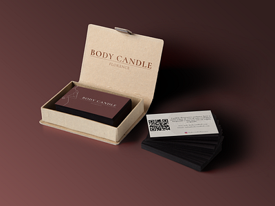 Body Candle Florence Business card