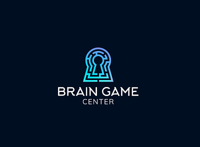 Brain Game Logo design logo дизайн дизайн логотипа