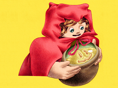 Red Riding Hood (CHARACTER ILLO) character illustration