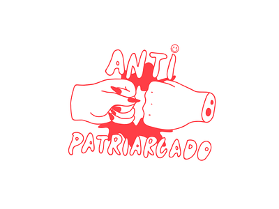 Anti Patriarcado Animation animation design illustration illustrator logo minimal shirt design solidarity typography vector