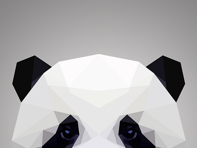 Panda LowPoly Art