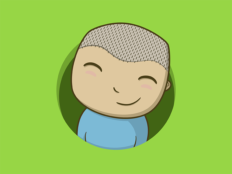 Self Portrait selfportrait portrait flat illustration portfolio vector