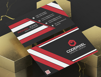 4437280 business card design graphic design illustration