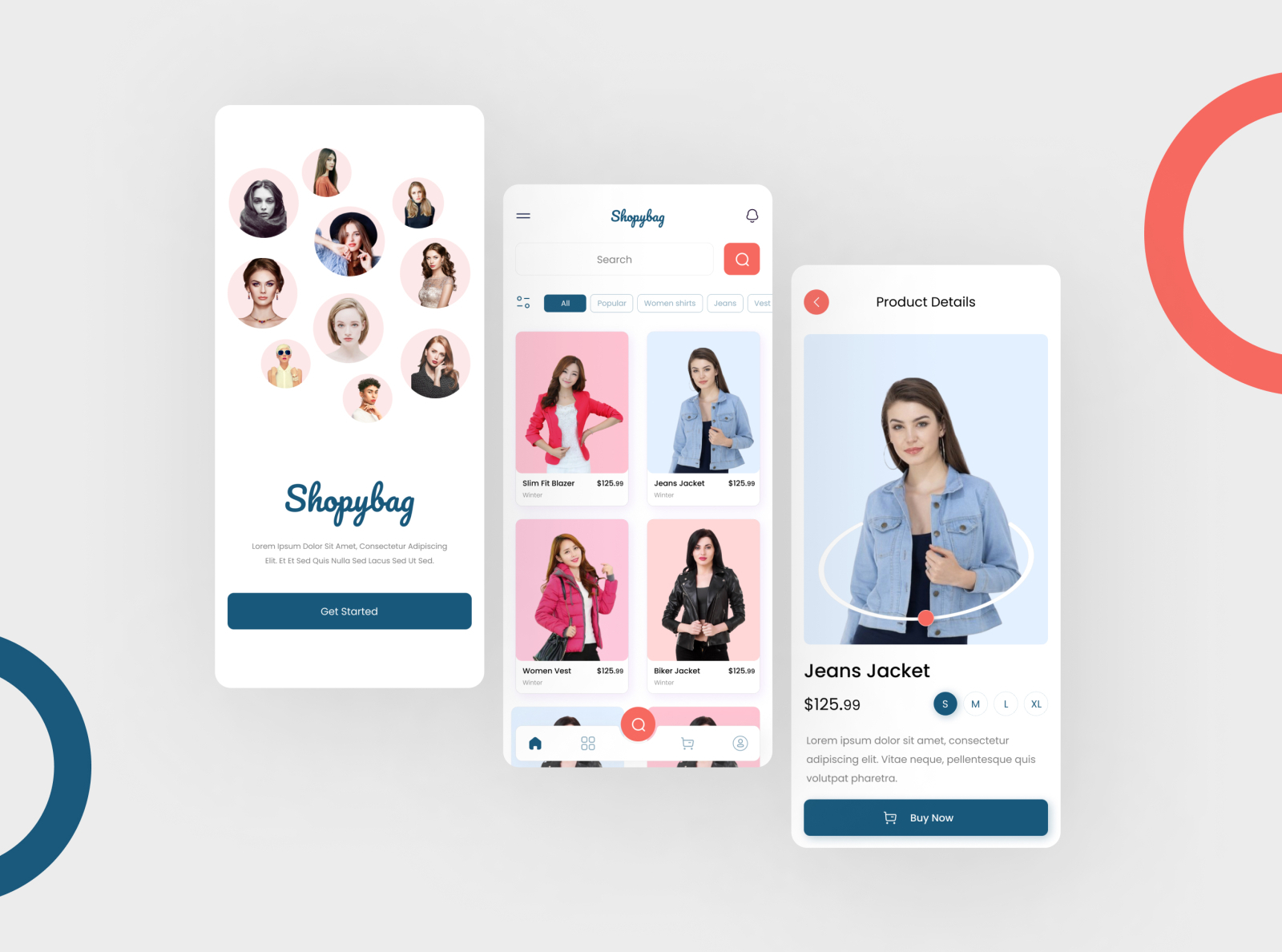 Shopybag E-Commerch Mobile App UI Design by Samiul Islam on Dribbble