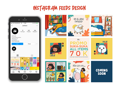 EXAMPLE INSTAGRAM FEED DESIGN BY NASKALABS