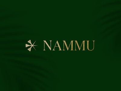 nammu 3d animation branding gold graphic design green jewelry logo logo motion graphics ui