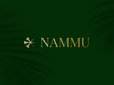 nammu 3d animation branding gold graphic design green jewelry logo logo motion graphics ui