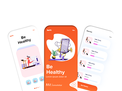 Fitness & Workout Mobile App