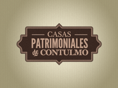 Casas Patrimoniales de Contulmo Logo logo