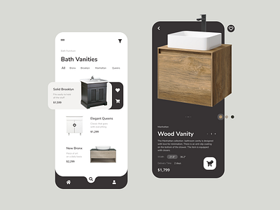 Bath Furniture Mobile App