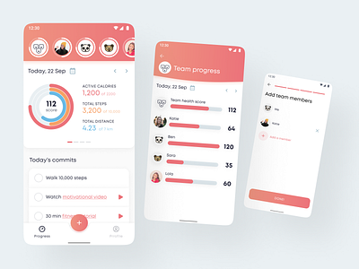 Family Lifestyle App Concept