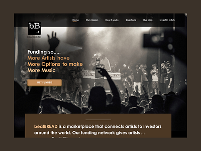 Artists Marketplace artist invest marketplace web web app website