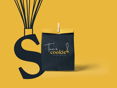 Tae & Cookies. Confectionery Brand Design