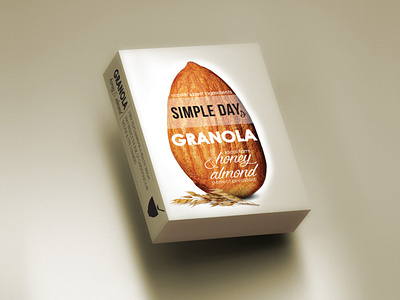 Simple Days. Granola Packaging Design brand identity branding branding design illustration label design logo design packaging packaging design