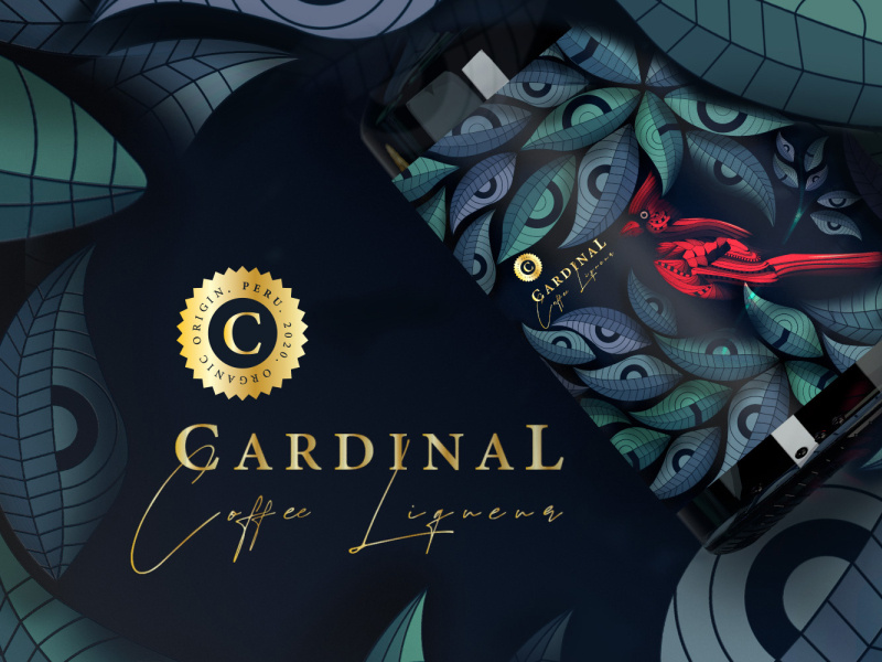 Coffee Liqueur Identity & Packaging unveils exotic origin. by
