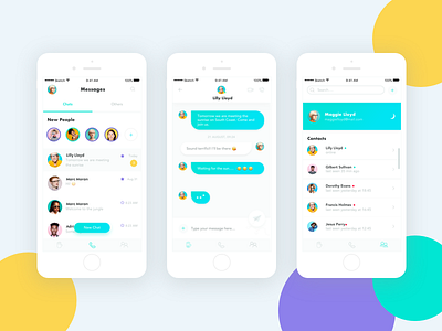 Clean messaging app