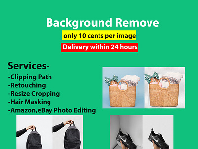 Remove Background with clipping path