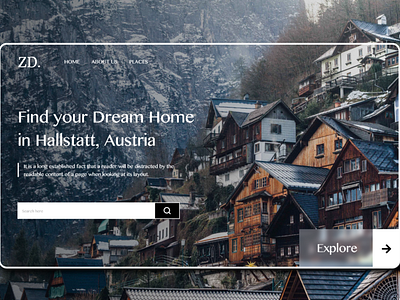 Real Estate Landing page