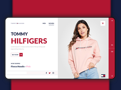 Online Store Landing Page