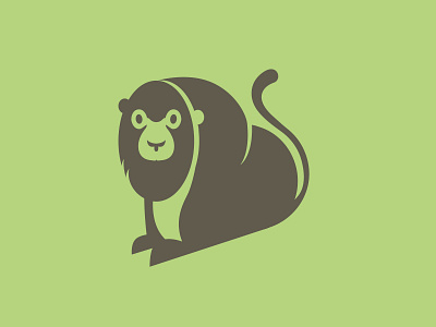 Simplified Illustration drawing illustration lion vector