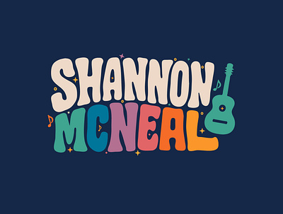 Shannon McNeal clientwork custom lettering digitalart hand drawn handlettering jerryokolo lettering logo designer logodesign logotype music musician procreate tshirtdesign