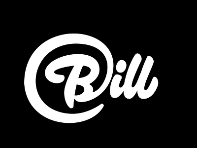 Bill author brush lettering brushscript clientwork commission custom lettering entrpreneur hand drawn handlettering itsjerryokolo jerryokolo lettering logotype procreate speaker typography