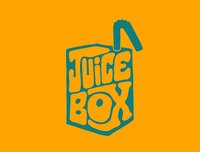 Juice Box clientwork custom lettering hand drawn handlettering itsjerryokolo jerryokolo juice juice bar juice logo juicebox juices kids logodesign logotype procreate shack typography