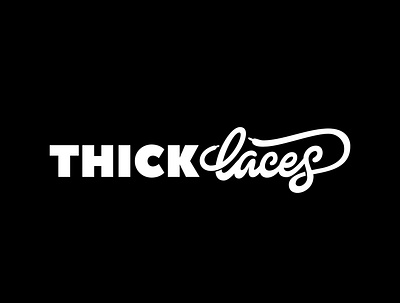 Thick Laces adidas clientwork custom lettering ecommerce footlocker hand drawn handlettering itsjerryokolo jerryokolo laces lettering logo designer logodesign logotype nike procreate script lettering sneakers typography yeezy