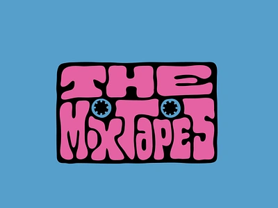 The Mixtapes cassette cassette player cassette tape clientwork custom lettering digitalart hand drawn handlettering itsjerryokolo jerryokolo lettering logo designer logodesign logotype mixtape procreate tape tshirt tshirtdesign typography