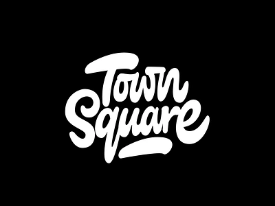 Town Square beambox blog brush lettering brushscript custom lettering digitalart illustration itsjerryokolo jerryokolo lettering logo design logo designer logo designers logotype logotype designer procreate square typography wifi