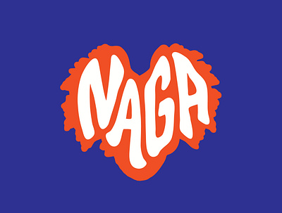 Naga client work clientwork custom lettering customtype digitalart gamer gamergirl gamers hand drawn handlettering lettering logo logo designer logotype logotype designer naga procreate typogaphy